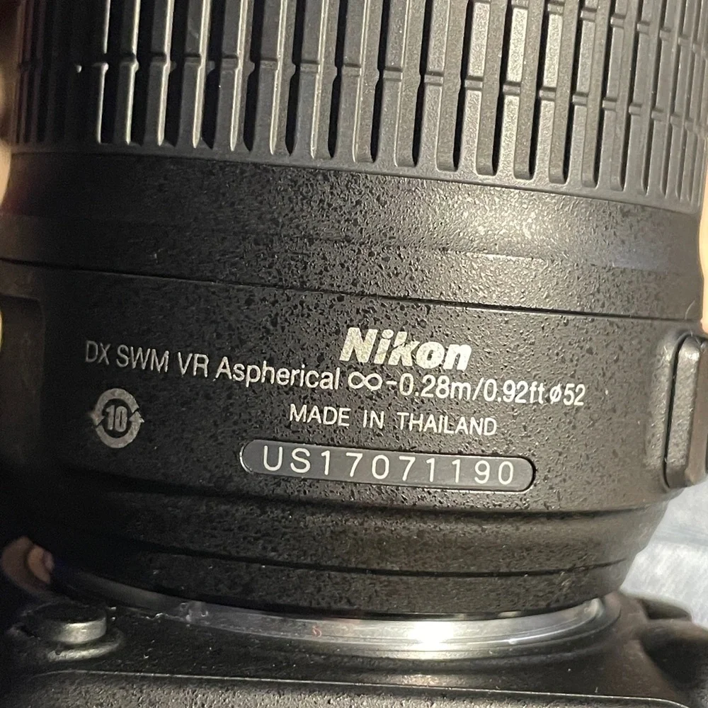 Nikon D7100 DLSR Camera, 3 lenses, carrying case, battery, charger, EUC